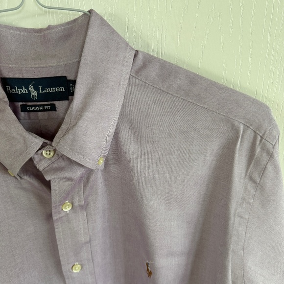 Polo Ralph Lauren Oxford-Style Dress Shirt: 16.5 x 34/35 - Picture 2 of 3